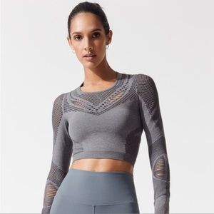 ALO-Siren Crop Long Sleeve
